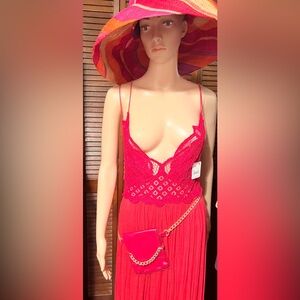 Free People Red dress